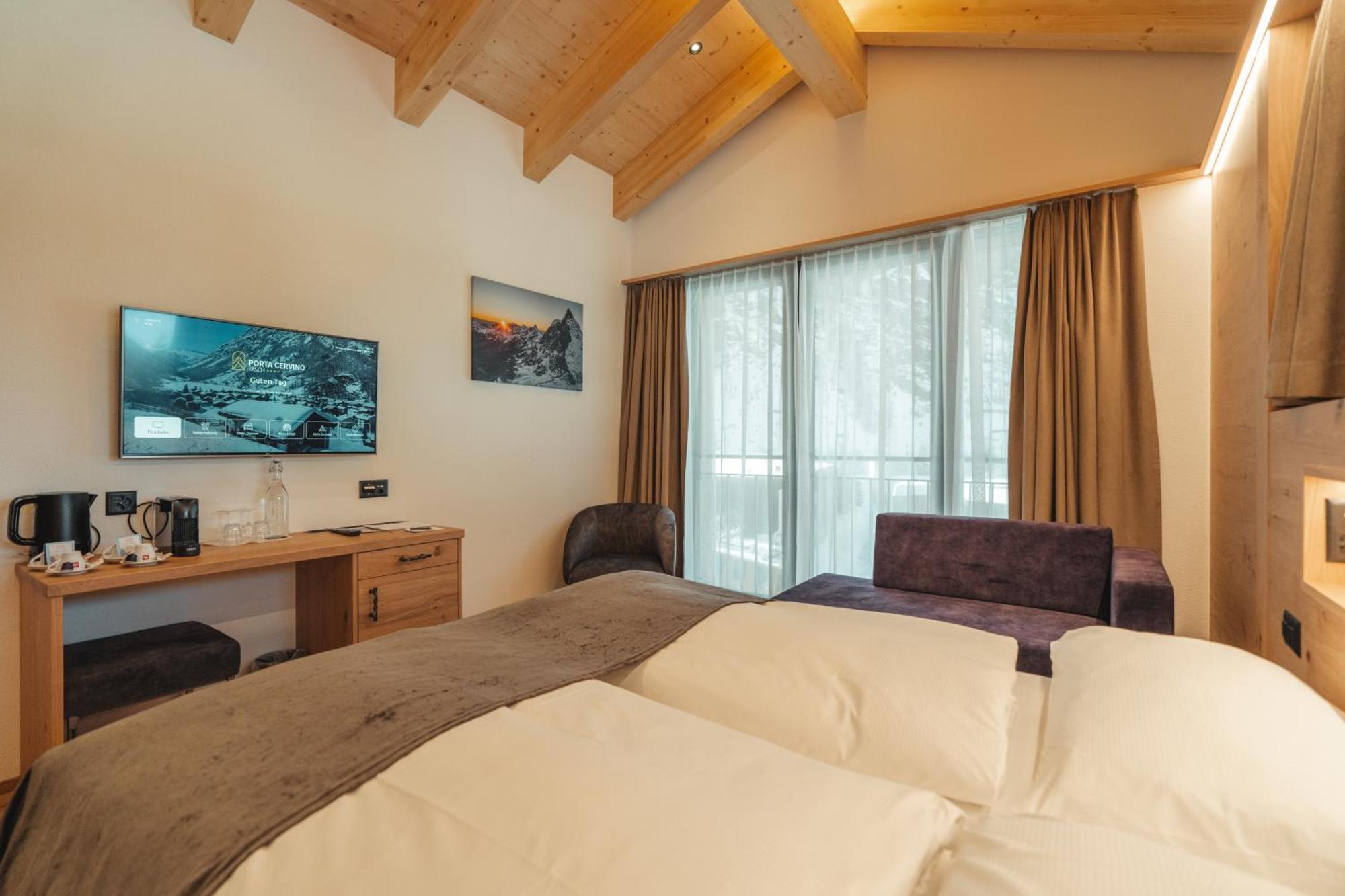 Hotel Porta Cervino Täsch Kültér fotó